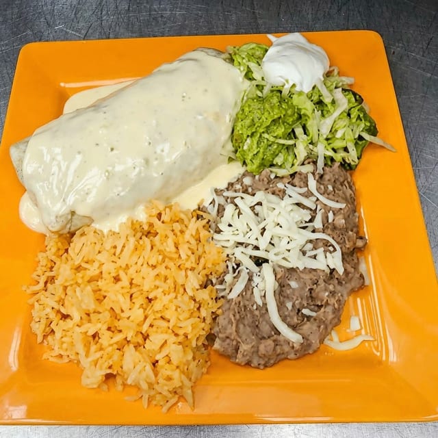 Burrito Loco Texas Style.