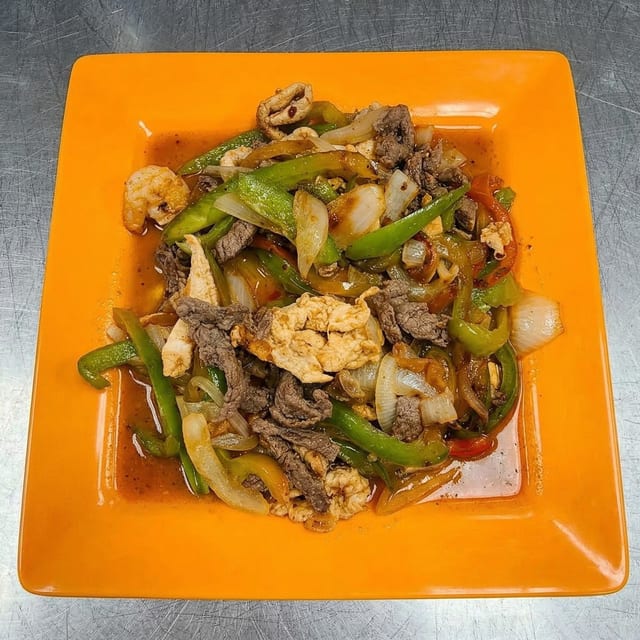 Fajitas Mi Tierra Style.