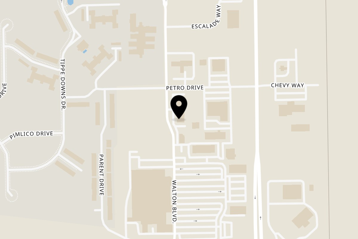 Map showing the location of Mi Tierra Mexican Grill & cantina on 2604 Shelden Street in Warsaw